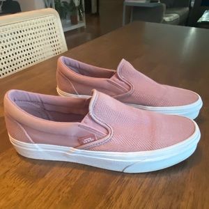Women’s Vans Classic Slip-On Herringbone Size 8.5